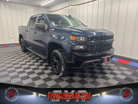 Blue 2020 Chevrolet Silverado 1500 Custom Trail Boss for sale in Bridgeport, NY