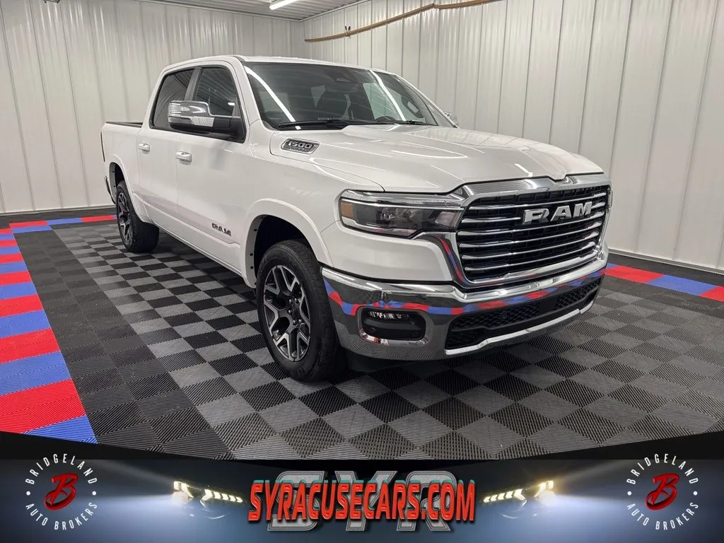 White 2025 Ram 1500 Laramie for sale in Bridgeport, NY