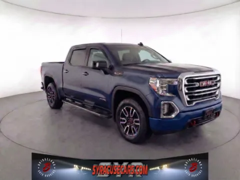 Blue 2020 GMC Sierra 1500 AT4 for sale in Bridgeport, NY