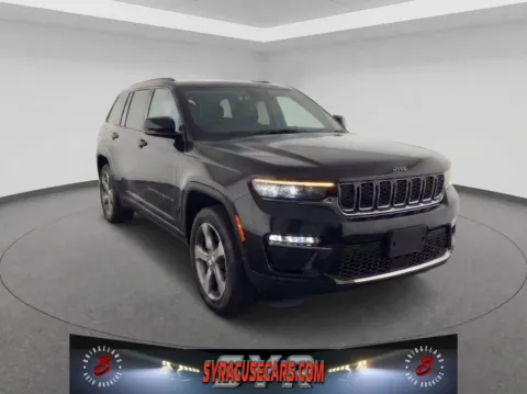 Black 2023 Jeep Grand Cherokee 4xe for sale in Bridgeport, NY