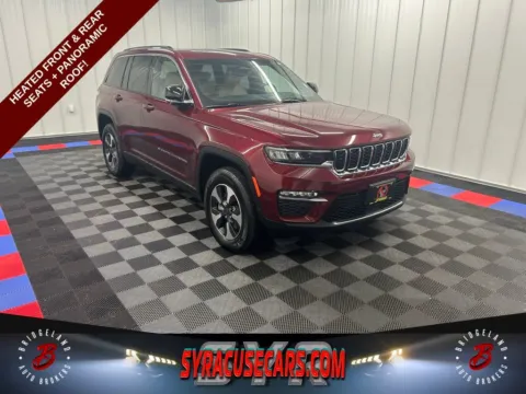 Red 2023 Jeep Grand Cherokee 4xe for sale in Bridgeport, NY
