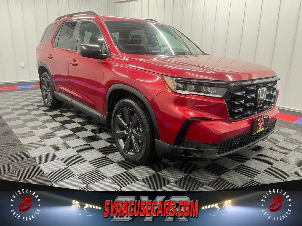 Red 2023 Honda Pilot Sport for sale in Bridgeport, NY