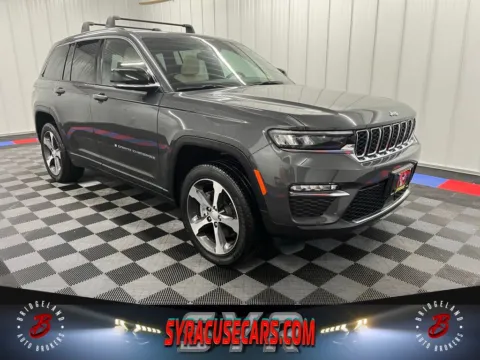 Gray 2023 Jeep Grand Cherokee 4xe for sale in Bridgeport, NY