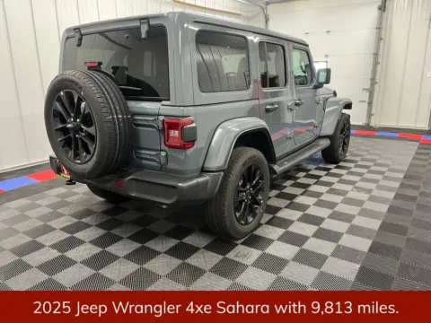 Another view of 2025 Jeep Wrangler Sahara 4xe for sale in Bridgeport, NY at Bridgeland Auto Brokers