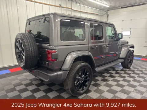Another view of 2025 Jeep Wrangler Sahara 4xe for sale in Bridgeport, NY at Bridgeland Auto Brokers