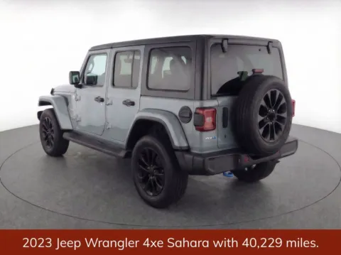 Another view of 2023 Jeep Wrangler Sahara 4xe for sale in Bridgeport, NY at Bridgeland Auto Brokers