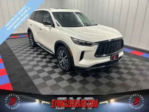 White 2024 INFINITI QX60 Sensory for sale in Bridgeport, NY