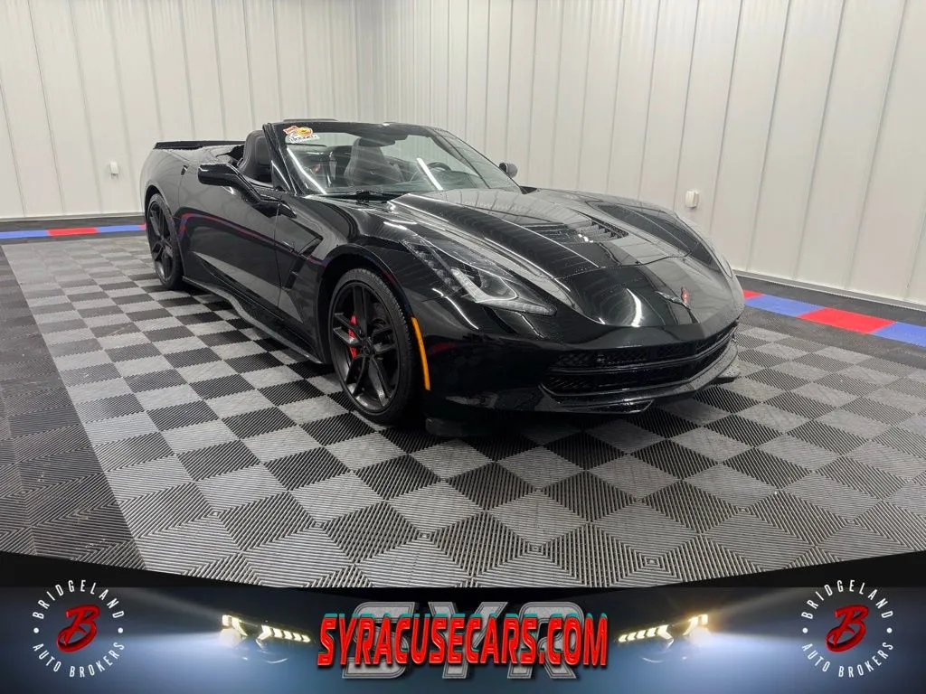 Black 2016 Chevrolet Corvette Stingray Z51 for sale in Bridgeport, NY