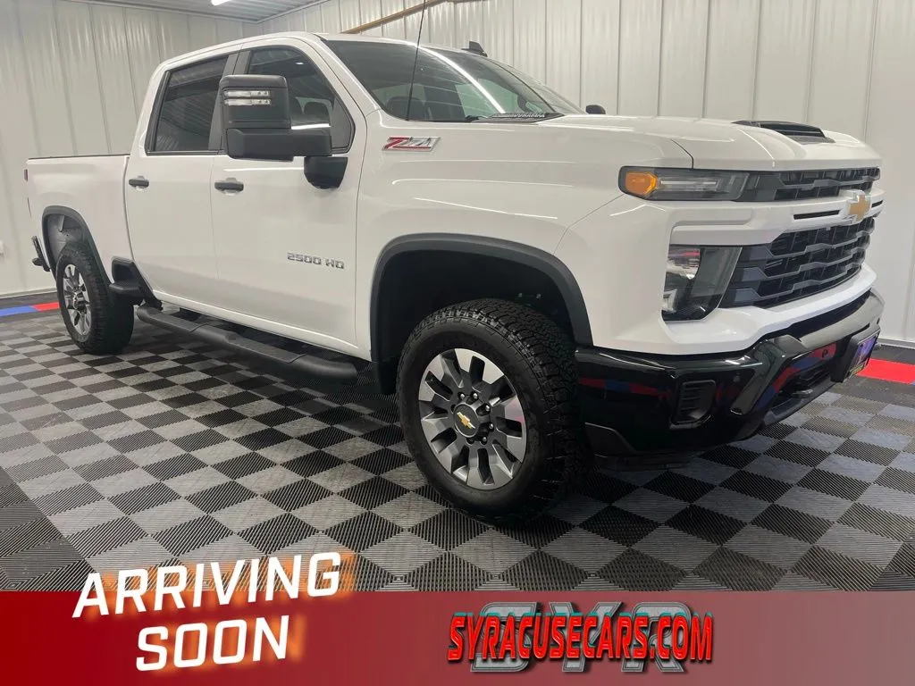 White 2025 Chevrolet Silverado 2500HD Custom for sale in Bridgeport, NY