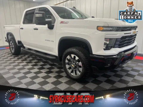White 2025 Chevrolet Silverado 2500HD Custom for sale in Bridgeport, NY