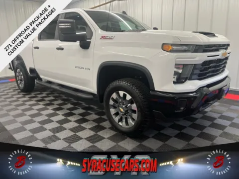 White 2025 Chevrolet Silverado 2500HD Custom for sale in Bridgeport, NY