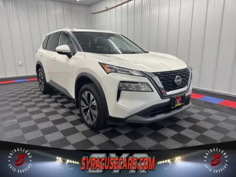 White 2023 Nissan Rogue SV for sale in Bridgeport, NY