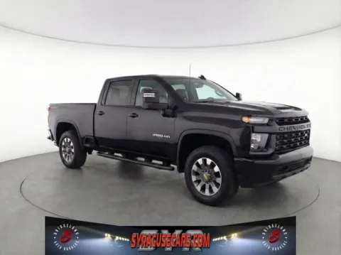 Black 2021 Chevrolet Silverado 2500HD Custom for sale in Bridgeport, NY