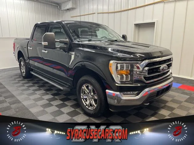 Black 2021 Ford F-150 XLT for sale in Bridgeport, NY