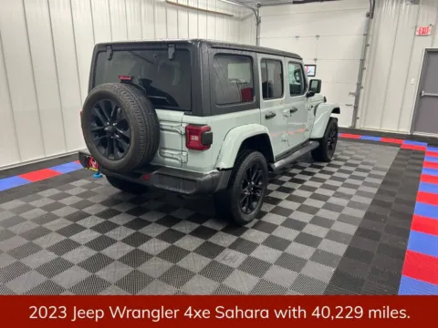 Another view of 2023 Jeep Wrangler Sahara 4xe for sale in Bridgeport, NY at Bridgeland Auto Brokers
