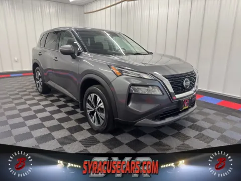 Gray 2021 Nissan Rogue SV for sale in Bridgeport, NY