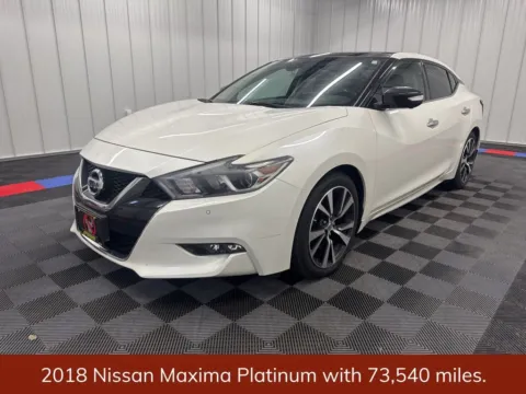 Another view of 2018 Nissan Maxima Platinum for sale in Bridgeport, NY at Bridgeland Auto Brokers