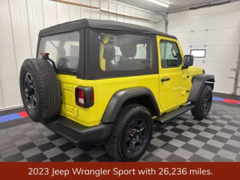 Another view of 2023 Jeep Wrangler Sport for sale in Bridgeport, NY at Bridgeland Auto Brokers