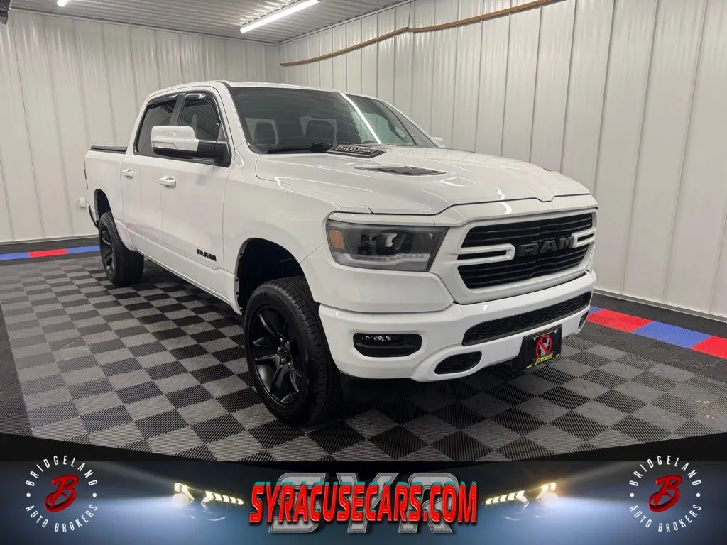 White 2021 Ram 1500 SPORT for sale in Bridgeport, NY