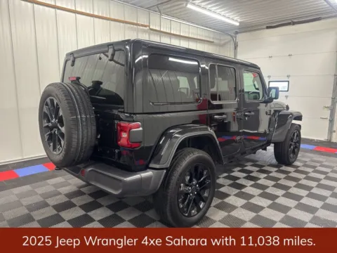 Another view of 2025 Jeep Wrangler Sahara 4xe for sale in Bridgeport, NY at Bridgeland Auto Brokers