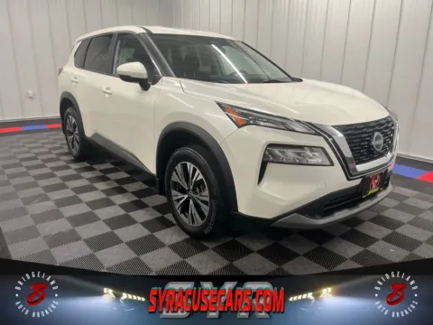 White 2023 Nissan Rogue SV for sale in Bridgeport, NY