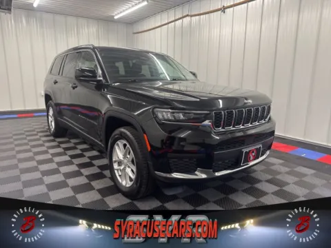 Black 2021 Jeep Grand Cherokee L Laredo for sale in Bridgeport, NY