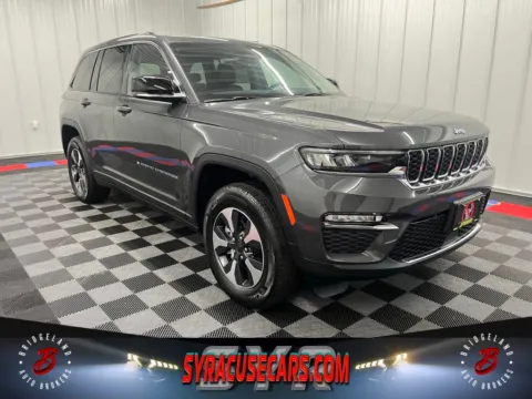 Gray 2022 Jeep Grand Cherokee 4xe for sale in Bridgeport, NY