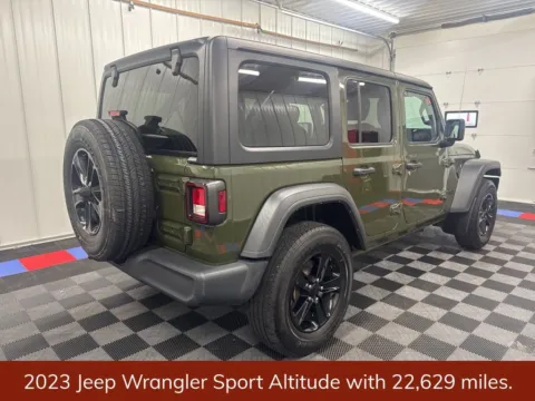 Another view of 2023 Jeep Wrangler Sport for sale in Bridgeport, NY at Bridgeland Auto Brokers
