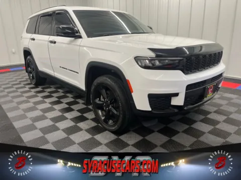 White 2023 Jeep Grand Cherokee L Altitude for sale in Bridgeport, NY