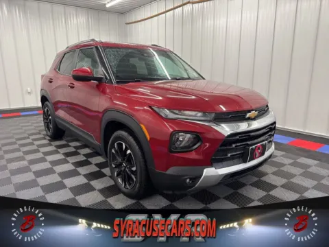 Red 2021 Chevrolet TrailBlazer LT for sale in Bridgeport, NY
