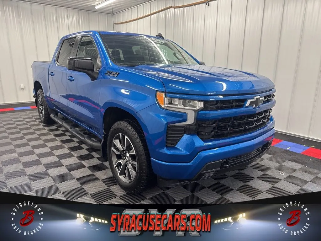 Blue 2024 Chevrolet Silverado 1500 RST for sale in Bridgeport, NY