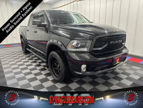 Black 2018 Ram 1500 Sport for sale in Bridgeport, NY
