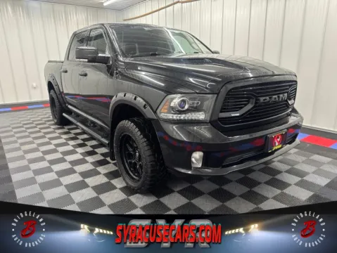 Black 2018 Ram 1500 Sport for sale in Bridgeport, NY
