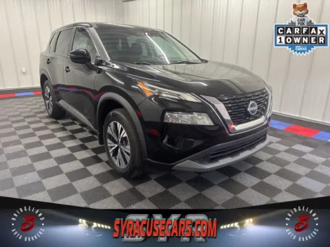 Black 2023 Nissan Rogue SV for sale in Bridgeport, NY
