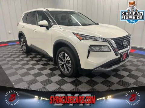 White 2023 Nissan Rogue SV for sale in Bridgeport, NY