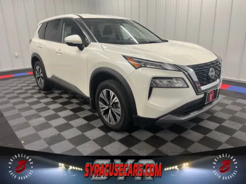 White 2023 Nissan Rogue SV for sale in Bridgeport, NY
