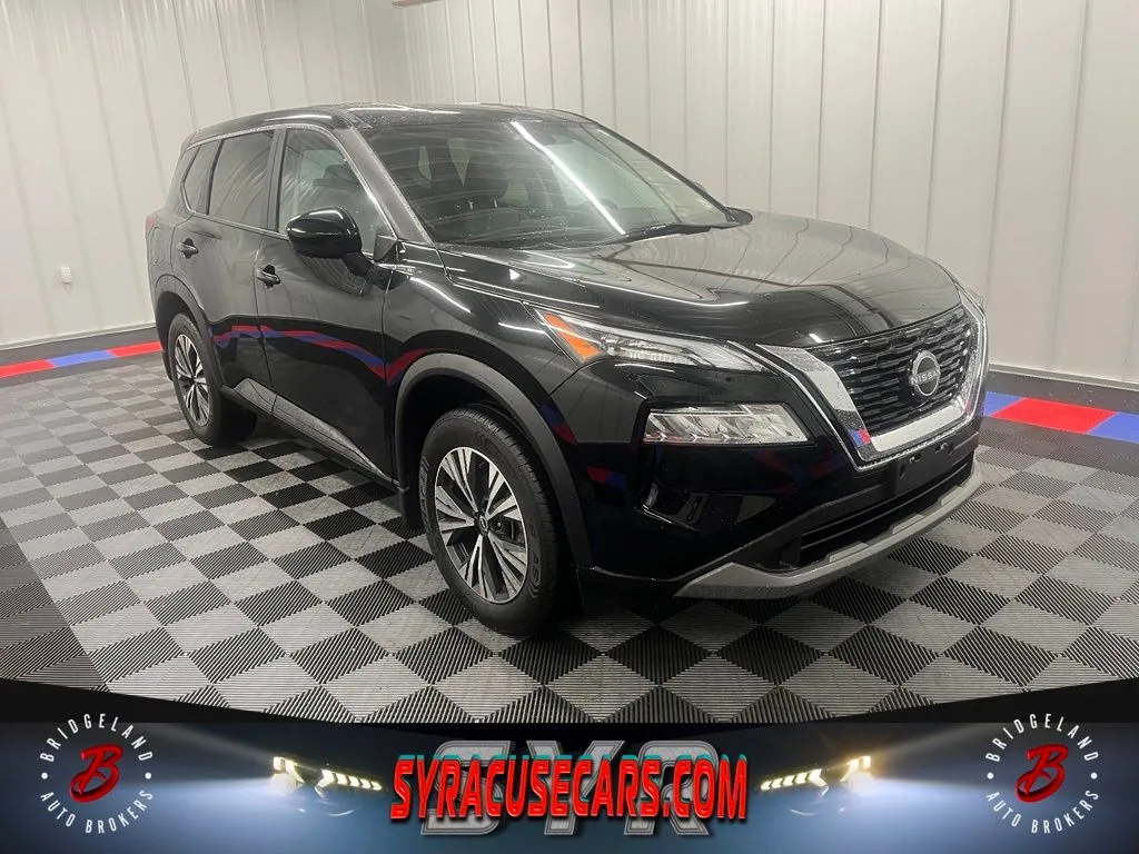 Black 2023 Nissan Rogue SV for sale in Bridgeport, NY