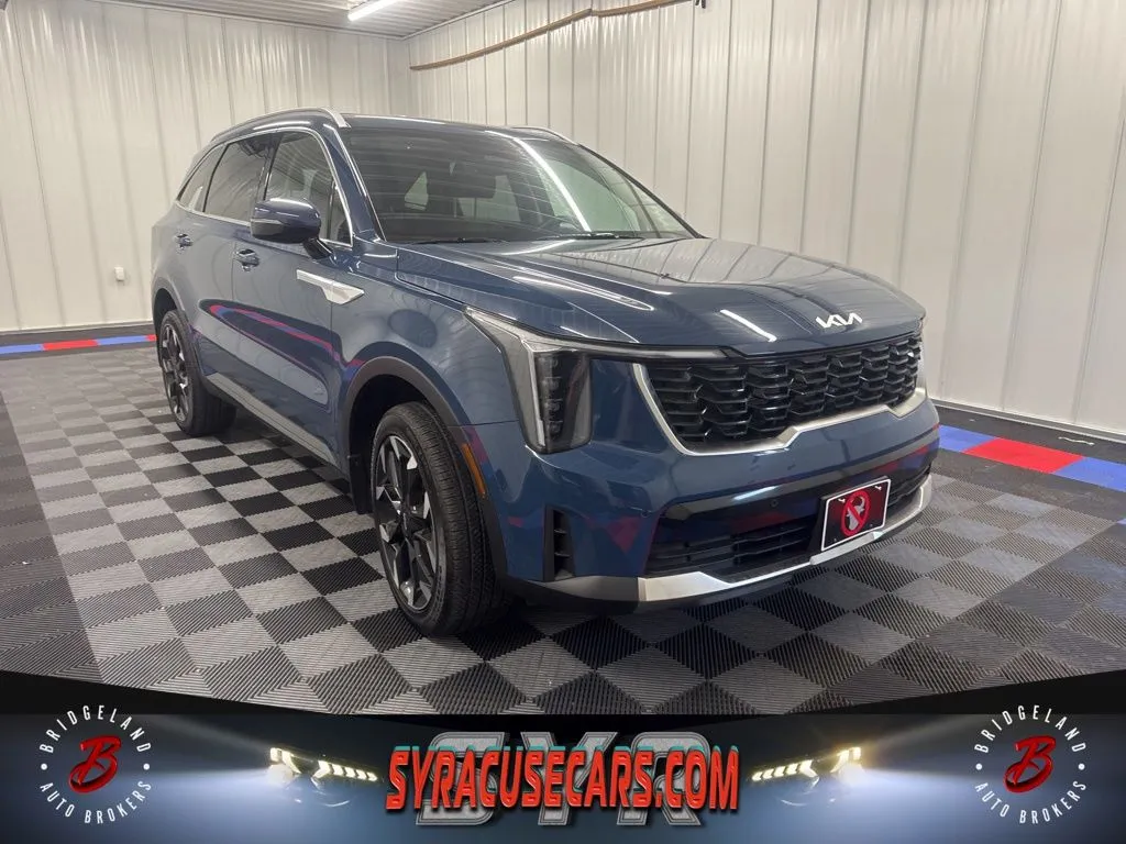 Blue 2025 Kia Sorento X-Line EX for sale in Bridgeport, NY