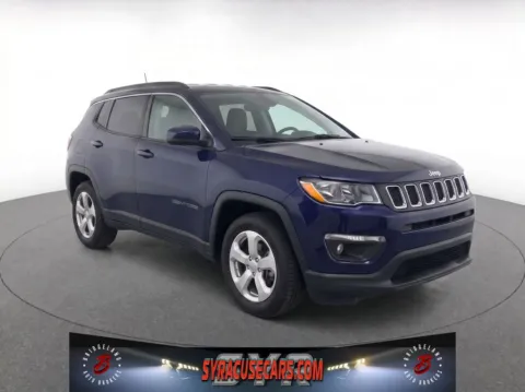Blue 2021 Jeep Compass Latitude for sale in Bridgeport, NY