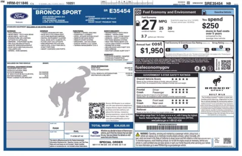Photos of 2025 Ford Bronco Sport Outer Banks for sale in Bridgeport, NY at Bridgeland Auto Brokers