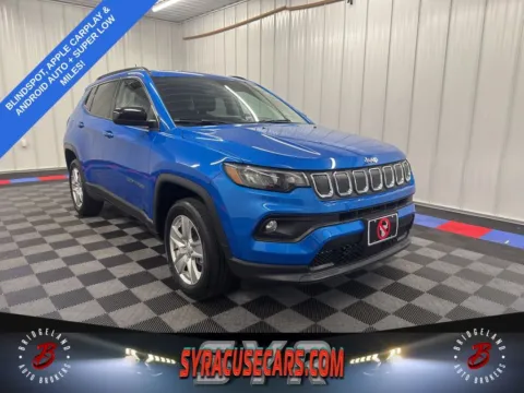 Blue 2022 Jeep Compass Latitude for sale in Bridgeport, NY