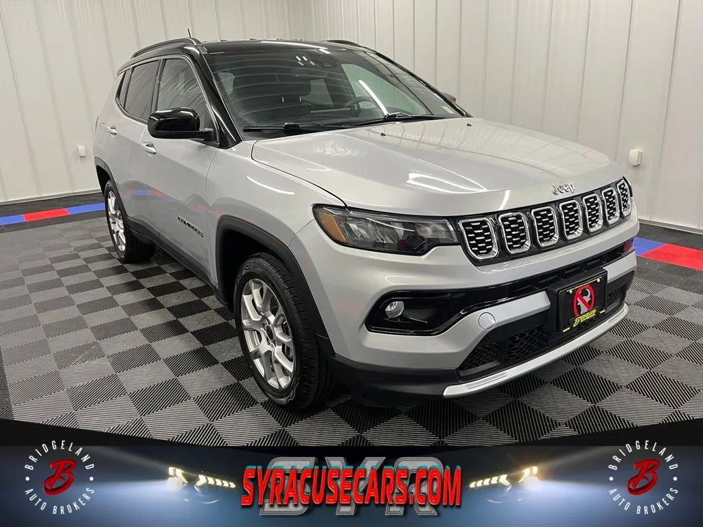 Silver 2025 Jeep Compass Limited for sale in Bridgeport, NY