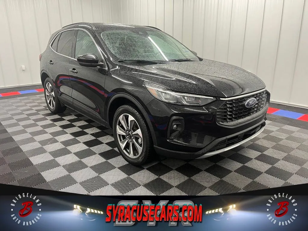 Black 2025 Ford Escape Platinum for sale in Bridgeport, NY