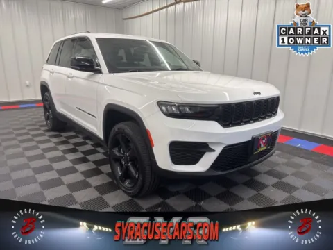 White 2023 Jeep Grand Cherokee Altitude X for sale in Bridgeport, NY