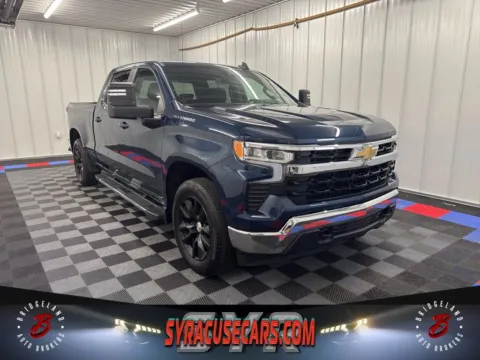 Blue 2022 Chevrolet Silverado 1500 LT for sale in Bridgeport, NY