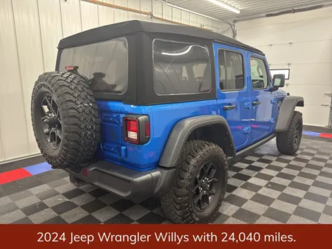 Another view of 2024 Jeep Wrangler Willys for sale in Bridgeport, NY at Bridgeland Auto Brokers