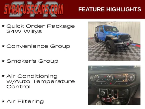 More photos of 2024 Jeep Wrangler Willys at Bridgeland Auto Brokers, NY