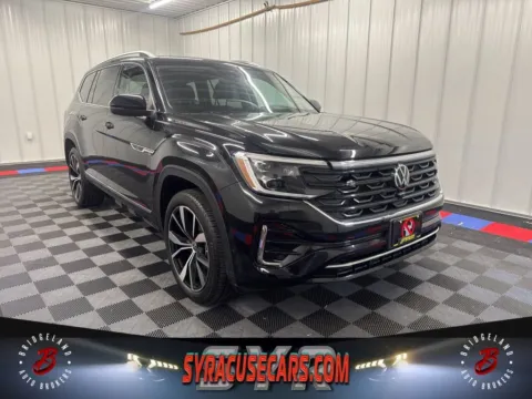 Black 2024 Volkswagen Atlas 2.0T SEL Premium R-Line for sale in Bridgeport, NY