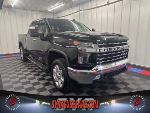 Black 2020 Chevrolet Silverado 2500HD LTZ for sale in Bridgeport, NY
