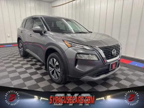 Gray 2021 Nissan Rogue SV for sale in Bridgeport, NY